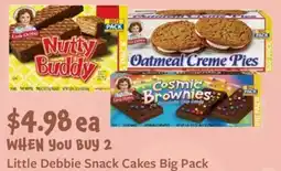 Fareway Little Debbie Snack Cakes Big Pack offer