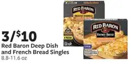 Fareway Red Baron Deep Dish and French Bread Singles offer