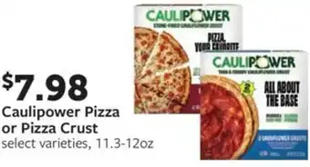 Fareway Caulipower Pizza or Pizza Crust offer