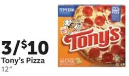 Fareway Tony's Pizza 12" offer