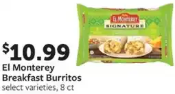 Fareway El Monterey Breakfast Burritos offer