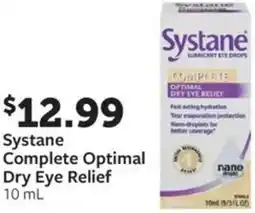 Fareway Systane Complete Optimal Dry Eye Relief offer