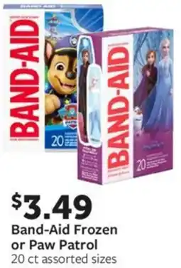Fareway Band-Aid Frozen or Paw Patrol offer