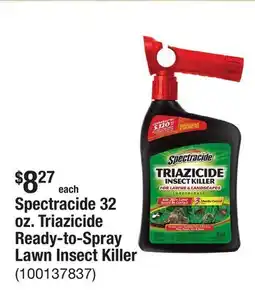 The Home Depot Spectracide 32 oz. Triazicide Ready-to-Spray Lawn Insect Killer offer