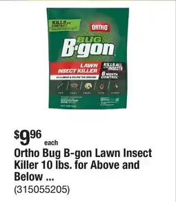 The Home Depot Ortho Bug B-gon Lawn Insect Killer 10 lbs. for Above and Below the Ground offer