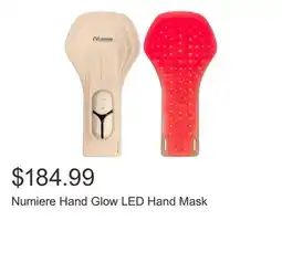 Costco Numiere Hand Glow LED Hand Mask offer