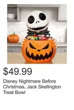 Costco Disney Nightmare Before Christmas, Jack Skellington Treat Bowl offer