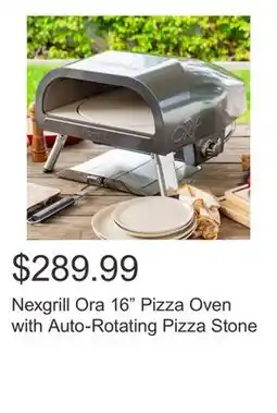 Costco Nexgrill Ora 16 Pizza Oven with Auto-Rotating Pizza Stone offer