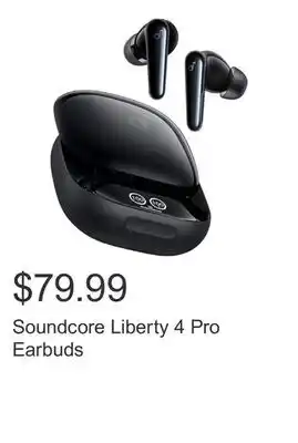 Costco Soundcore Liberty 4 Pro Earbuds offer