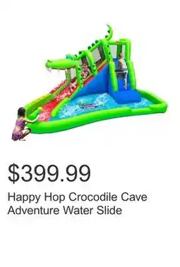 Costco Happy Hop Crocodile Cave Adventure Water Slide offer