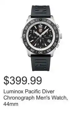 Costco Luminox Pacific Diver Chronograph Men's Watch, 44mm offer