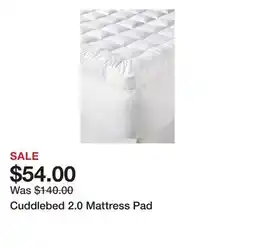 Belk Cuddlebed 2.0 Mattress Pad offer
