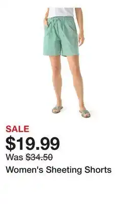 Belk Women's Sheeting Shorts offer