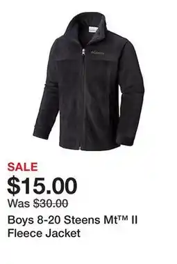Belk Boys 8-20 Steens Mt II Fleece Jacket offer