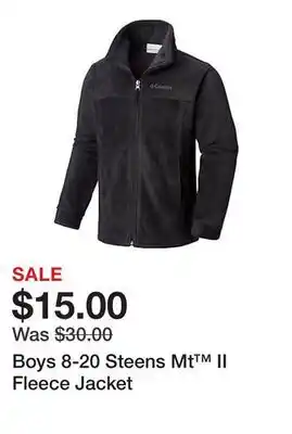 Belk Boys 8-20 Steens Mt II Fleece Jacket offer