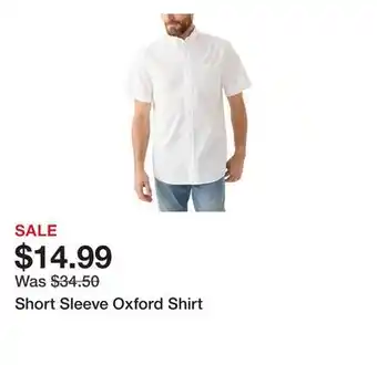 Belk Short Sleeve Oxford Shirt offer