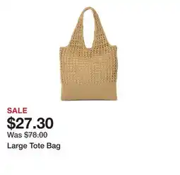 Belk Large Tote Bag offer