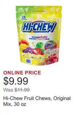 Costco Hi-Chew Fruit Chews, Original Mix, 30 oz offer