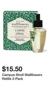 Bath & Body Works Campus Stroll Wallflowers Refills 2-Pack offer