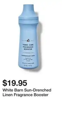 Bath & Body Works White Barn Sun-Drenched Linen Fragrance Booster offer