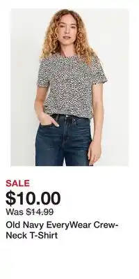 Old Navy Old Navy EveryWear Crew-Neck T-Shirt offer