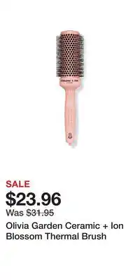 Ulta Beauty Olivia Garden Ceramic + Ion Blossom Thermal Brush offer