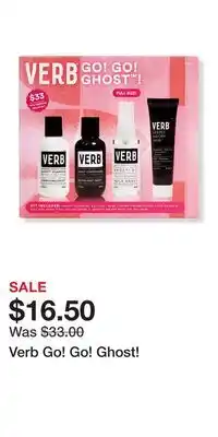 Ulta Beauty Verb Go! Go! Ghost! offer