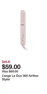 Ulta Beauty L'ange Le Duo 360 Airflow Styler offer