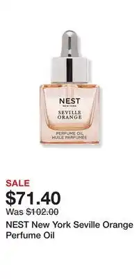 Ulta Beauty NEST New York Seville Orange Perfume Oil offer