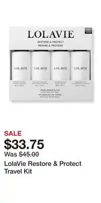 Ulta Beauty LolaVie Restore & Protect Travel Kit offer
