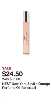Ulta Beauty NEST New York Seville Orange Perfume Oil Rollerball offer
