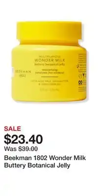 Ulta Beauty Beekman 1802 Wonder Milk Buttery Botanical Jelly offer