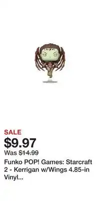 Game Stop Funko POP! Games: Starcraft 2 - Kerrigan w/Wings 4.85-in Vinyl Figure GameStop Exclusive offer