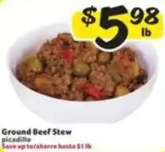 Fresco y Más Ground Beef Stew offer