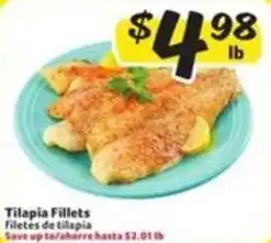 Fresco y Más Tilapia Fillets offer