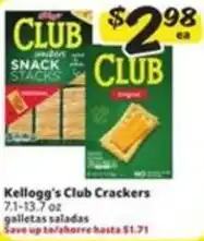 Fresco y Más Kellogg's Club Crackers offer