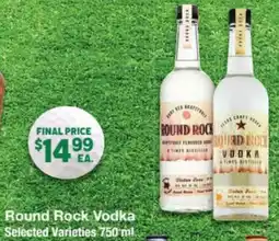 Market Street Round Rock Vodka offer