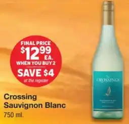 Market Street Crossing Sauvignon Blanc offer