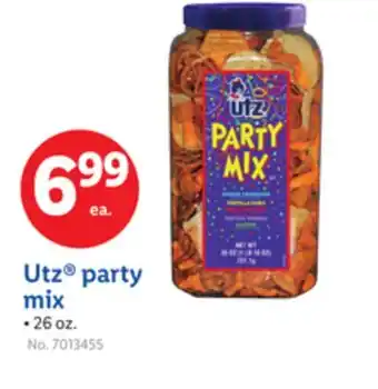 Lidl Utz party mix offer