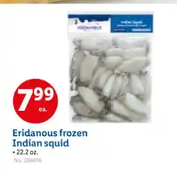 Lidl Eridanous frozen Indian squid offer