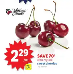 Lidl sweet cherries offer