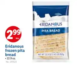 Lidl Eridanous frozen pita bread offer