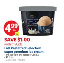 Lidl Lidl Preferred Selection super premium ice cream offer