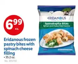 Lidl Eridanous frozen pastry bites with spinach cheese filling offer