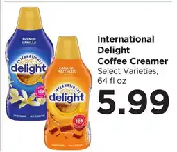 Food 4 Less International Delight Coffee Creamer offer