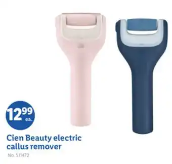 Lidl Cien Beauty electric callus remover offer