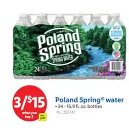 Lidl Poland Spring water offer
