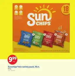 Lidl Sunchips variety pack, 18 ct offer