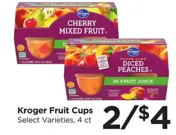 Food 4 Less Kroger Fruit Cups offer