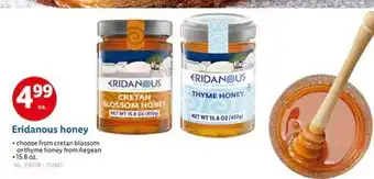 Lidl Eridanous honey offer